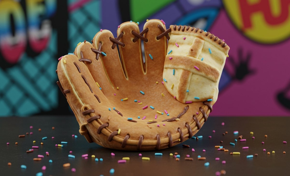 Ice Cream Baseball Glove